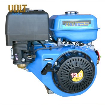 Бензиновый двигатель ETALON GE188FE (13л.с.) с электростартером - Садовая техника - Двигатели для мотоблоков - Магазин стабилизаторов напряжения Ток-Про